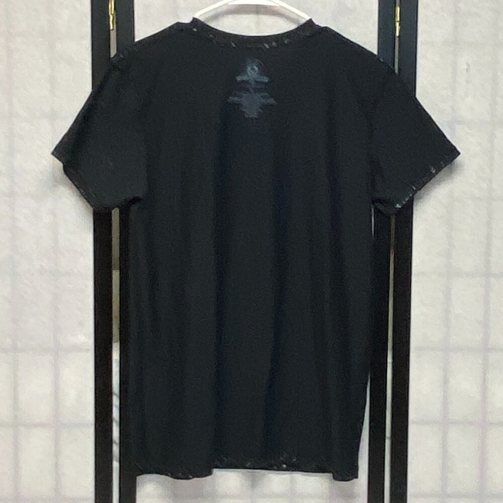Looney Tunes Graphic Tee Black Speckle M Short Sleeve WB Cartoon Character Shirt - Picture 6 of 11